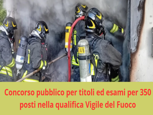 Vvf Direzione Centrale Per Le Risorse Umane Pubblicazione Lavviso