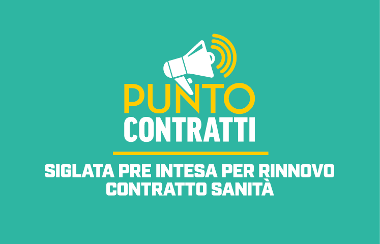 Rinnovo Contratto Comparto Sanità 2019 2021