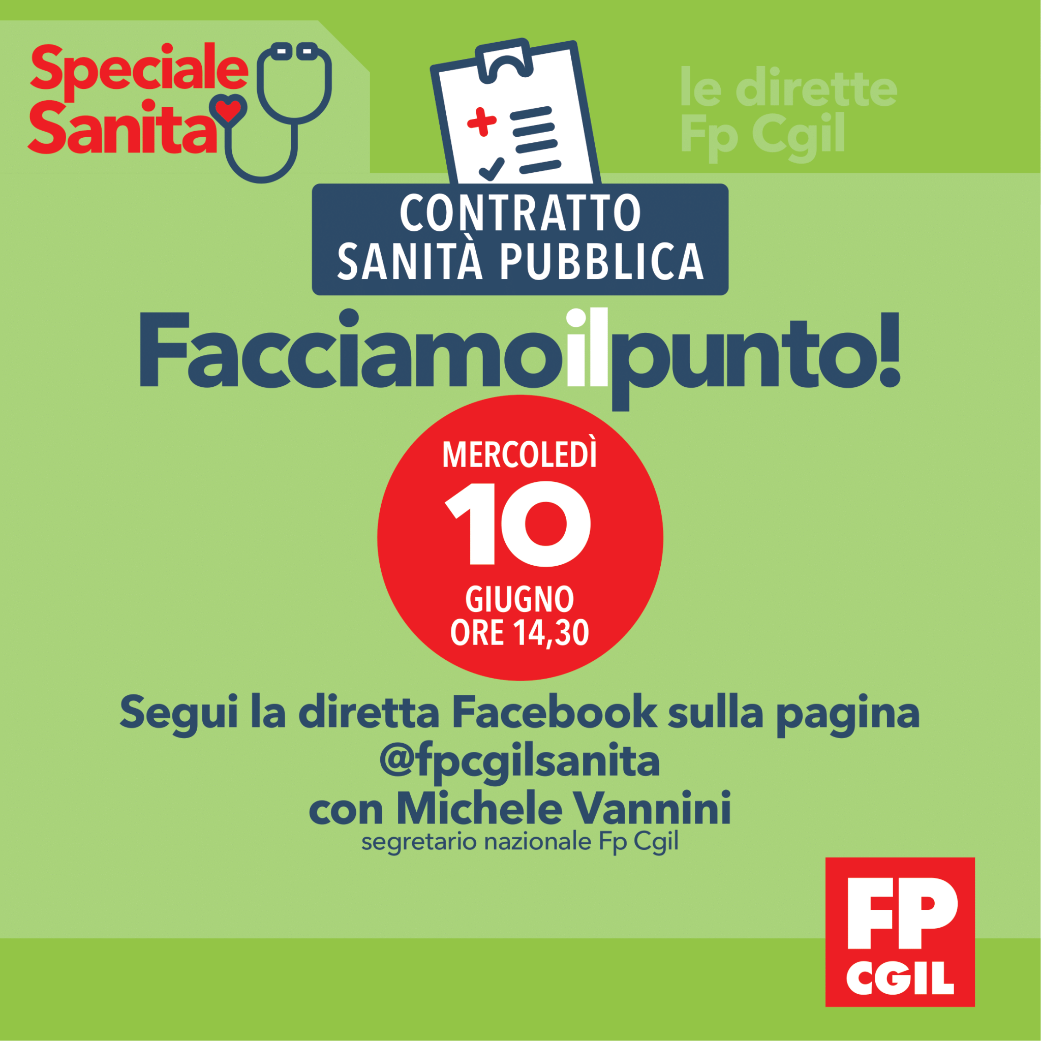 Speciale Sanità, 10-12-15 Giugno 3 Dirette Fb Su Sanità Pubblica ...