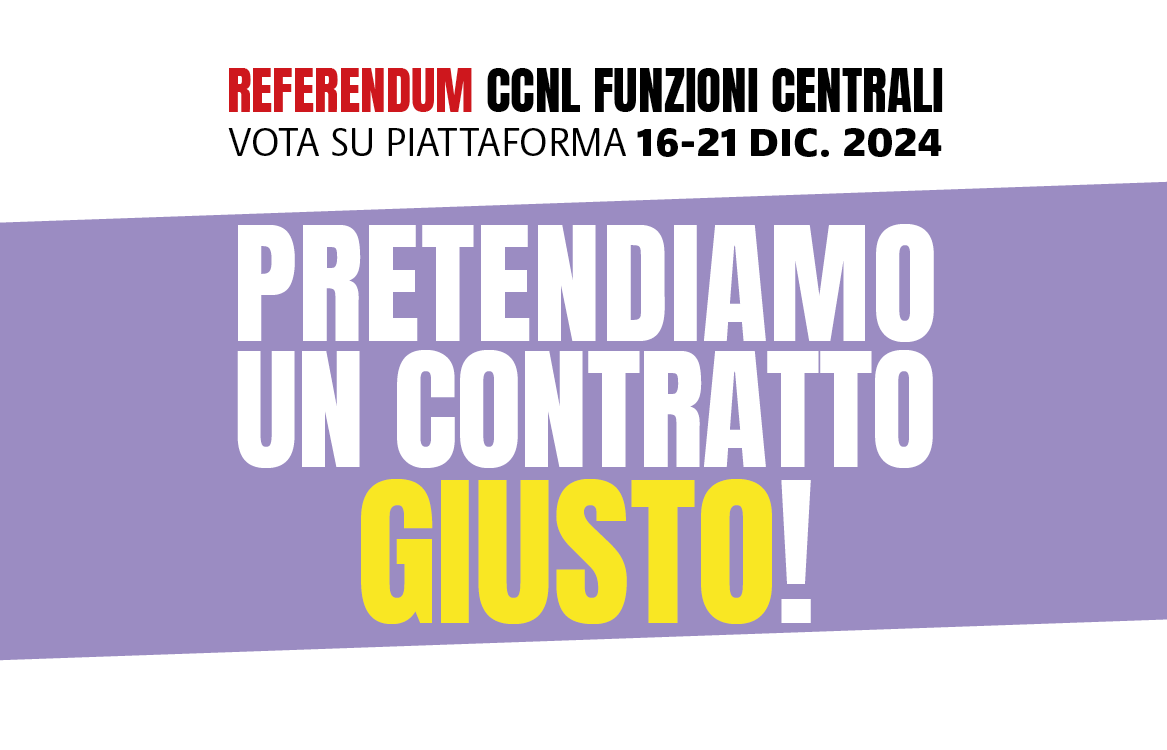 Pa Fp Cgil Uil Pa Usb Pi Al Via Voto Online Per Mila Dipendenti Funzioni Centrali Su